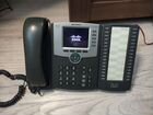 Телефон cisco spa525g2 с панелью spa500s