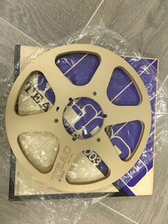 Катушки магнитофонные teac 1003 бронза- новые пара