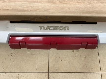Накладка на бампер задняя Hyundai Tucson BH 2.0TD