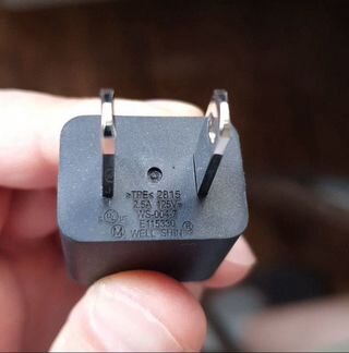 Кабель us plug - разъем IEC, IEC c7