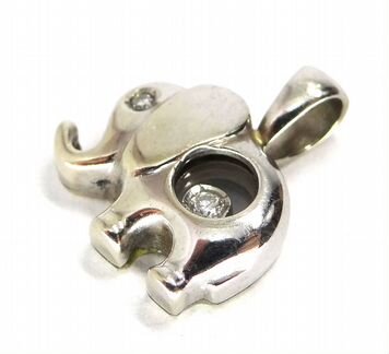 Золотой кулон Слоник