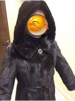 Норковая шуба 42 (S)