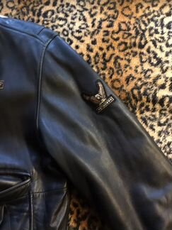 Кожаная куртка пилот