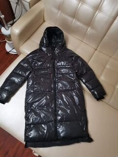 Пуховик лаковый Prada Milano Новый
