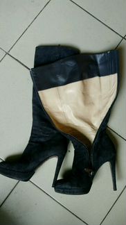 Сапоги на шпильке