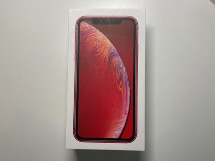 Коробка от iPhone XR product red