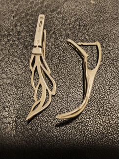 Серьги серебро