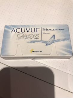 Линзы контактные acuvue oasys