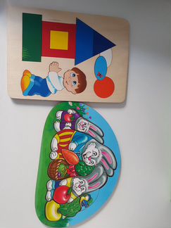 Пазлы (большие детали)