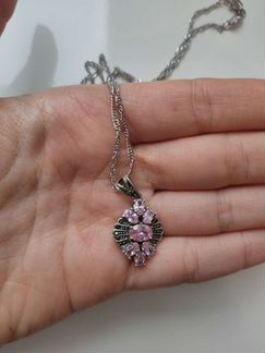 Кулон серебряный