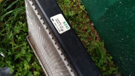 Радиатор двигателя б.у. Киа Сефия АКПП ок2А2