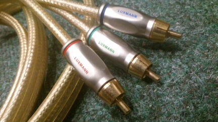Luxmann межблочный audio кабель 2 метра, бу
