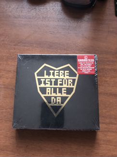 Rammstein liebe ist fur alle da 2cd альбом запечат