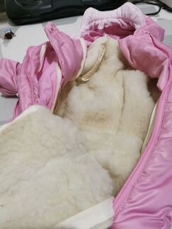 Детский зимний комбинезон на девочку 80