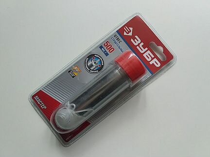 Отвес строительный Зубр 0636-480 500г,шнур 5м новы