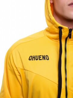 Олимпийка куртка зип-худи зипка желтая Оhueno (R)