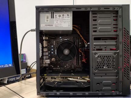 Игровой компьютер ryzen 3 3100 + rx 580
