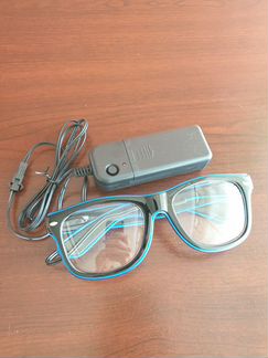 Светящиеся светодиодные очки для вечеринок