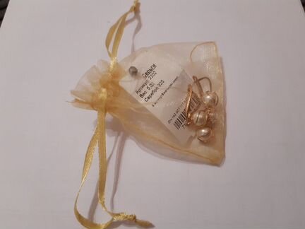 Серьги с жемчугом