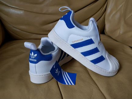 Новые детские кроссовки - слипоны Adidas 30 р
