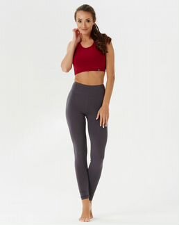 Леггинсы женские Sansara серо-бежевые YogaDress (серо-бежевый XL (50)