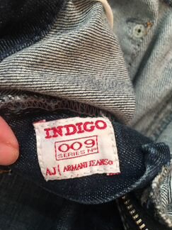 Джинсы Armani классические синие