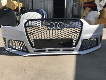 Audi A4 B8 бампер передний RS4 рестайлинг арт.60