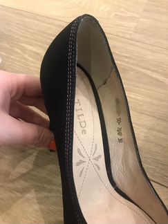 Туфли замшевые женские