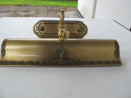 Подсветка картин (пюпитр) латунный 7 шт