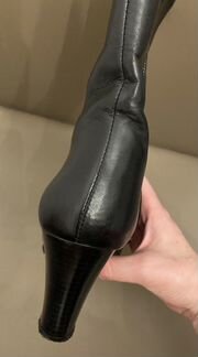 Сапоги женские кожа Италия