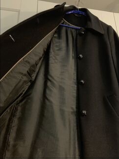 Пальто Massimo Dutti, черное, размер М