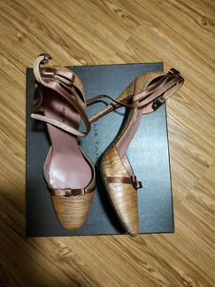 Туфли Alaia из кожи ската 38 р