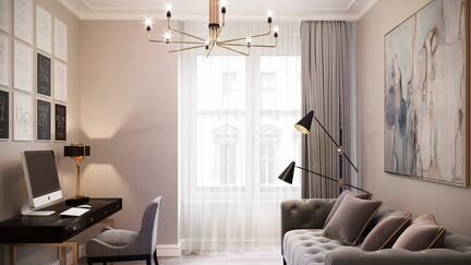 3-к квартира, 107.4 м², 15/35 эт.