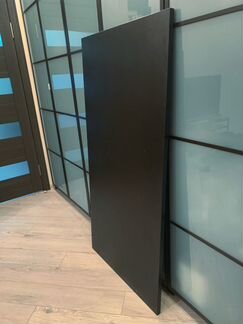 Столешница IKEA Линнмон черная 150x75