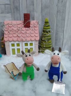 Вязаный бычок