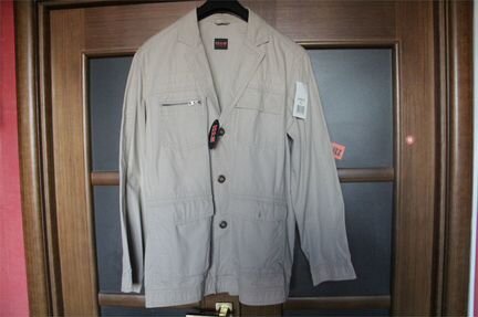 Продам пиджак х/б H.I.S., XL, цвет песочный