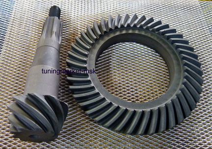 Главная пара редуктора 4.7 ваз 2101-2107,Нива 4х4