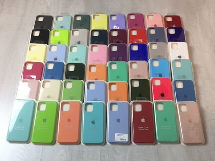 Чехол на iPhone 11 pro светло - бирюзовый