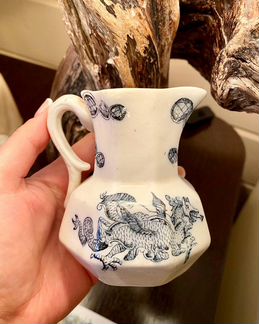 Mason’s старинный кувшинчик с драконом, Англия