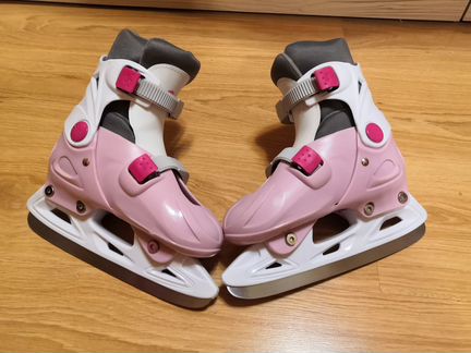 Коньки раздвижные р 33-36 для девочки