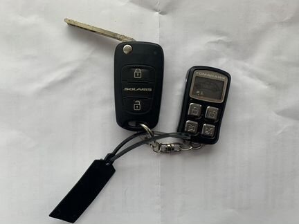 Ключ от Hyundai Solaris 2012