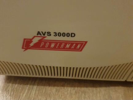 Стабилизатор напряжения PowerBar AVS 3000D