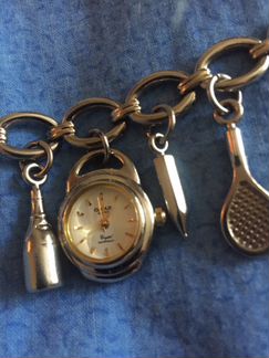 Часы браслет шармы