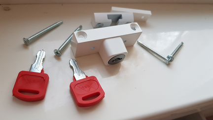 Противовзломное устройство для окон пвх