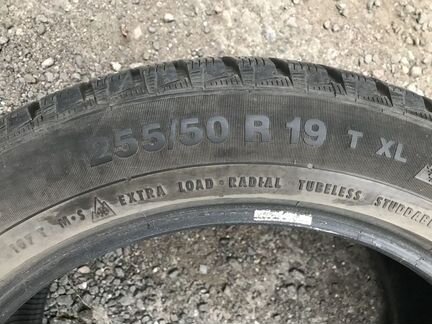 Шины Continental conti Iсe contact 255 50 r19