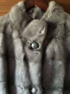 Шуба поперечная норка