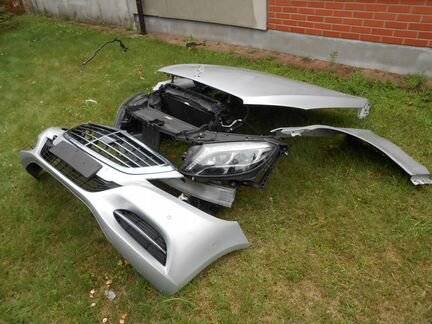 Mercedes S W222 мерседес ноускат бампер фары