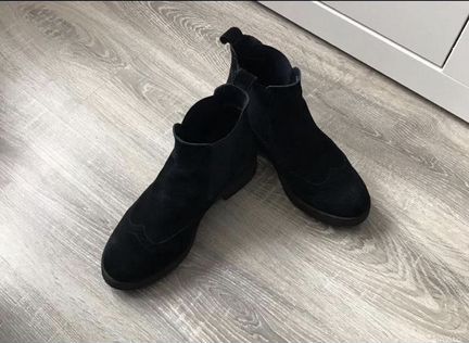 Ботинки осень - весна Натуральная замша