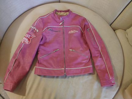 Куртка кожаная