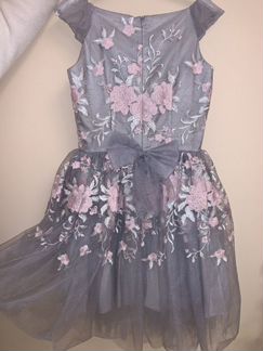 Платье с цветами